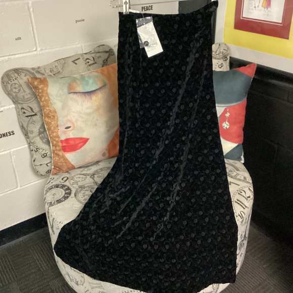 LAURA. ASHLEY SKIRT. / BLAZER SET Flocking Velvet SZ 6 NWT - Picture 10 of 13